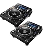 パイオニア　CDJ-350 コンパクト DJマルチプレーヤー (black) Pioneer DJ CDJ-350 Black Pair Compact DJ Multi Player CDJ350